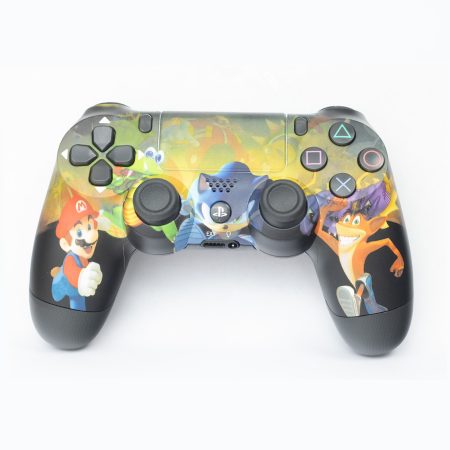 Control Play Station 4 | DS4 Personalizado con Sonic, Crash y Mario Bros