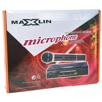 Microfono Inalambrico Maxlin Mfin325mx De Mano Para Voz